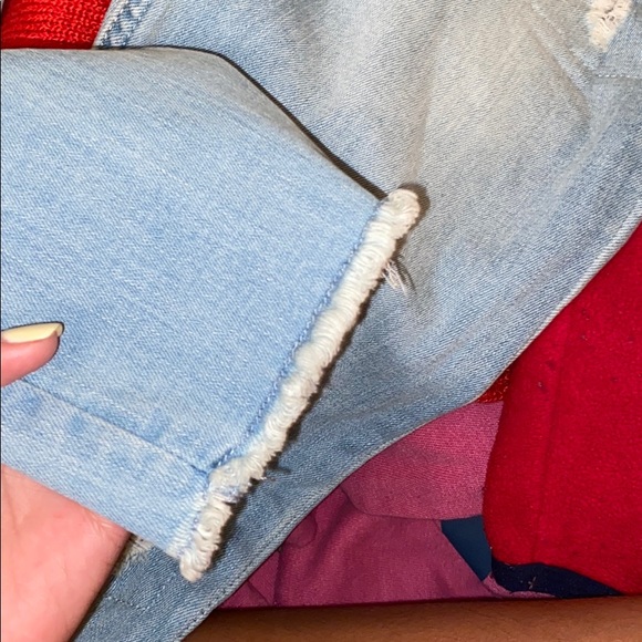 Abercrombie Kids pull-on jean leggings - Picture 3 of 3